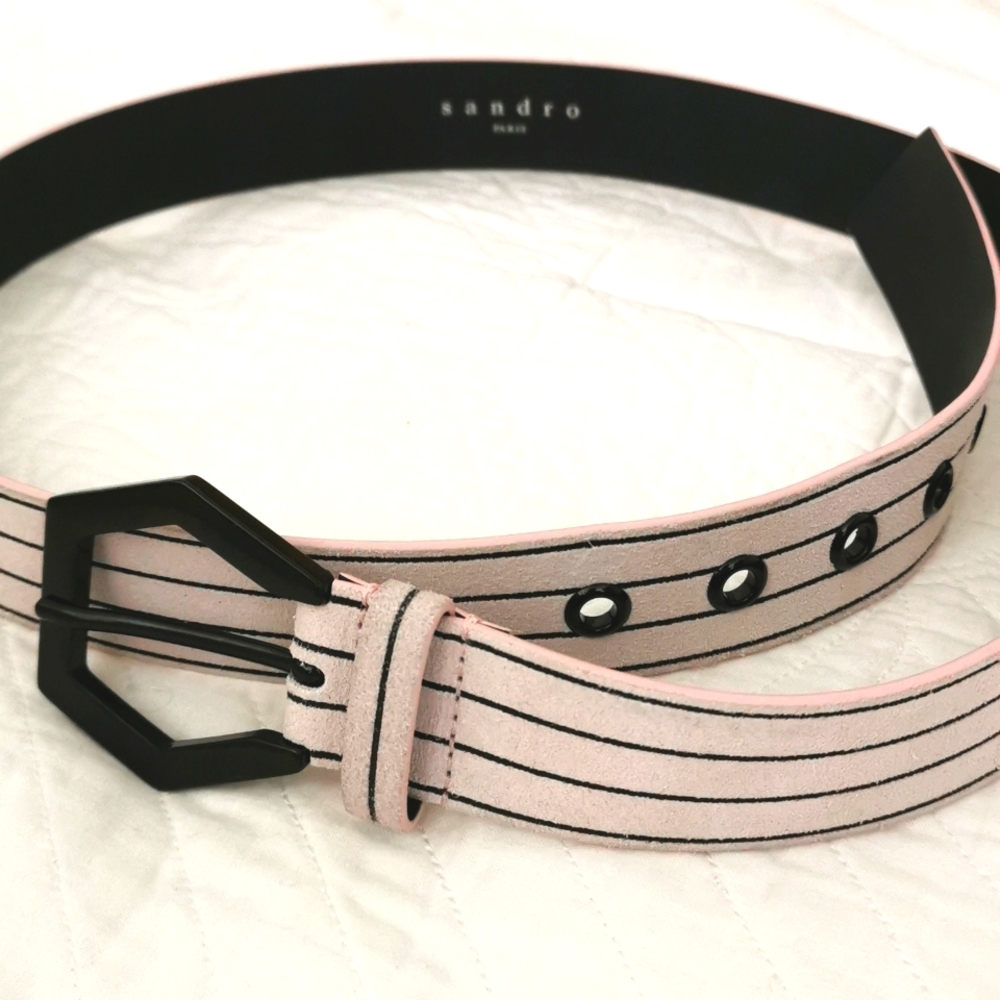 New Sandro real leather belt